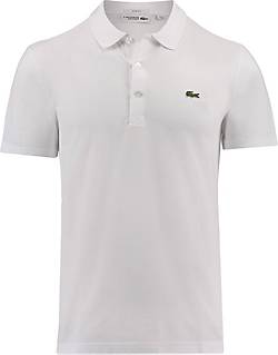Lacoste Sport Herren Poloshirt Slim Fit Kurzarm in weiß bestellen - 74201303