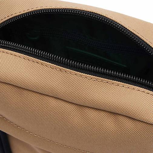 Lacoste Umhängetasche NEOCROC CANVAS VERTICAL ZIP CROSSBODY BAG in