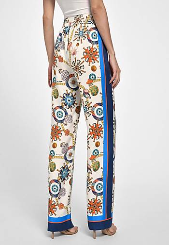 Laura Biagiotti Roma Hose Silk in weiß bestellen - 13653301