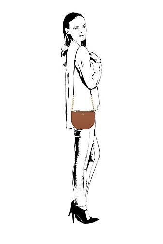 Cross body bags Lauren Ralph Lauren - Sutton 22 shoulder bag in brown -  431767658004