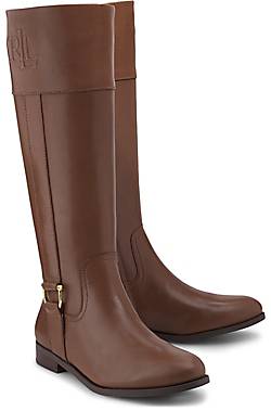 Lauren Ralph Lauren Leder-Stiefel BERNADINE Lauren Ralph Lauren Leder-Stiefel BERNADINE