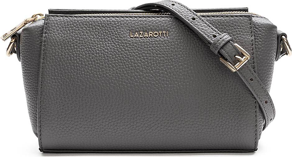 Lazarotti Bologna Leather Umhängetasche Leder 20 cm