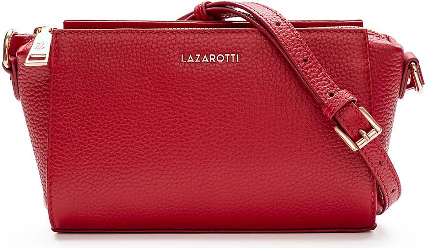 Lazarotti Bologna Leather Umhängetasche Leder 20 cm
