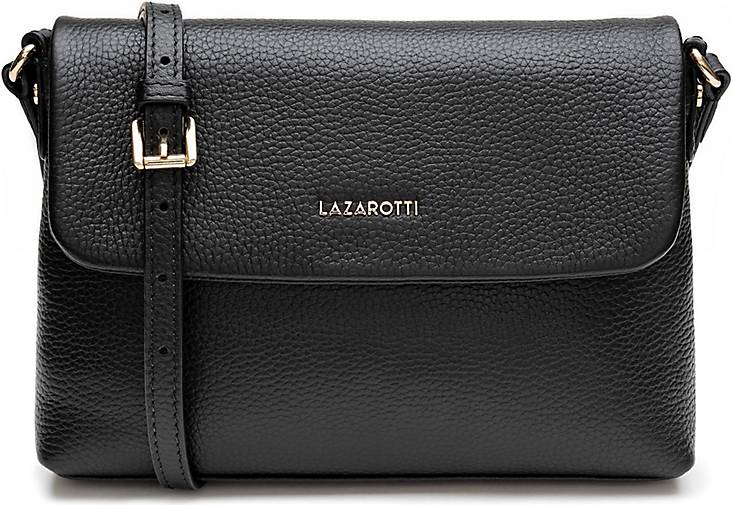 Lazarotti Bologna Leather Umhängetasche Leder 25 cm