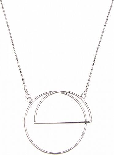 Leslii Halskette Amazing - 10617401 Ring-Anhänger mit in bestellen silber