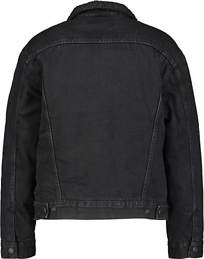 jeansjacke damen schwarz levis
