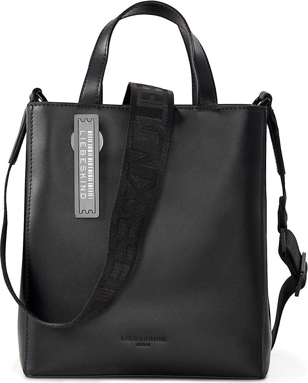 Liebeskind Shopper Paper Bag S In Schwarz Shopper Fur Damen Damenmode Suchmaschine Ladendirekt De