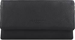 Liebeskind, Slam Geldbörse Rfid Leder 19 Cm in schwarz, Geldbörsen für Damen