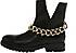 Love Moschino Ankle Boot mit Ketten-Detail