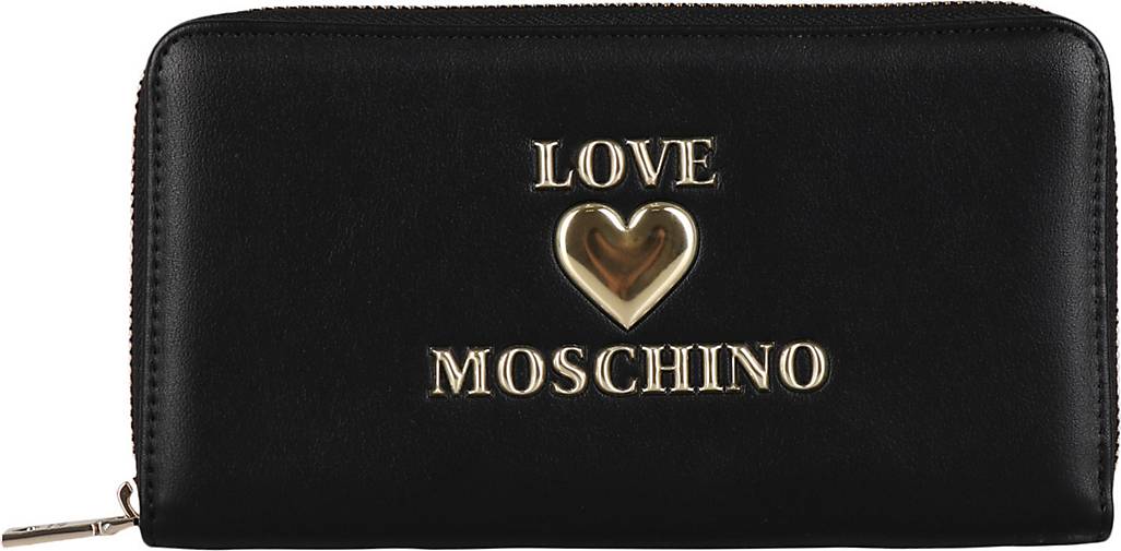 Damen Accessoires Portemonnaies und Kartenetuis Love Moschino Brieftasche in Schwarz 