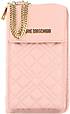 Love Moschino Embossed Handytasche Geldbörse 11 cm