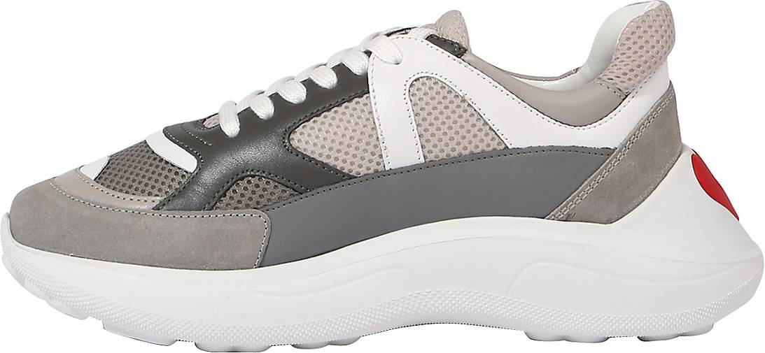 tory burch sneakers silver