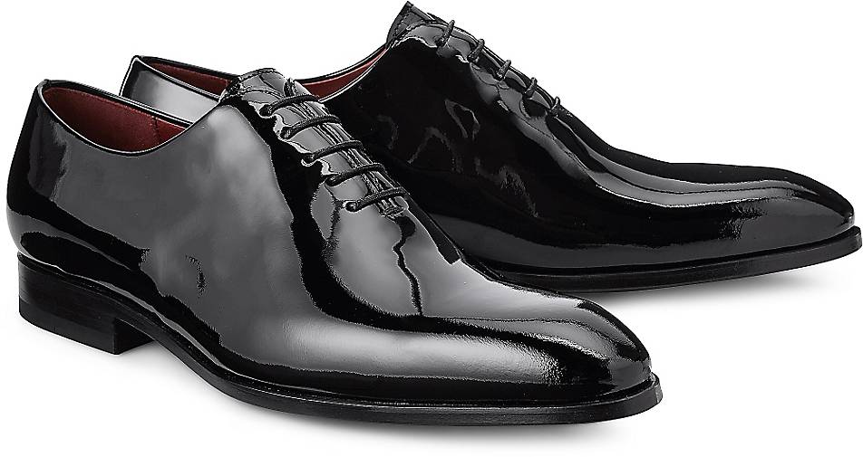 Herren Schuhe Schnürschuhe Oxford Schuhe Santoni Smokingschuhe in Schwarz für Herren 