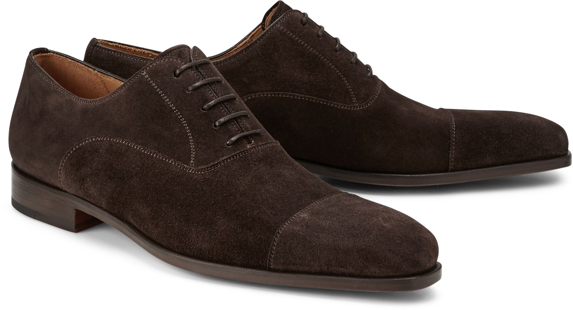 Oxford Schnürschuh von Ludwig Görtz in braun dunkel für Herren. Gr. 40,41,42,43,44,45