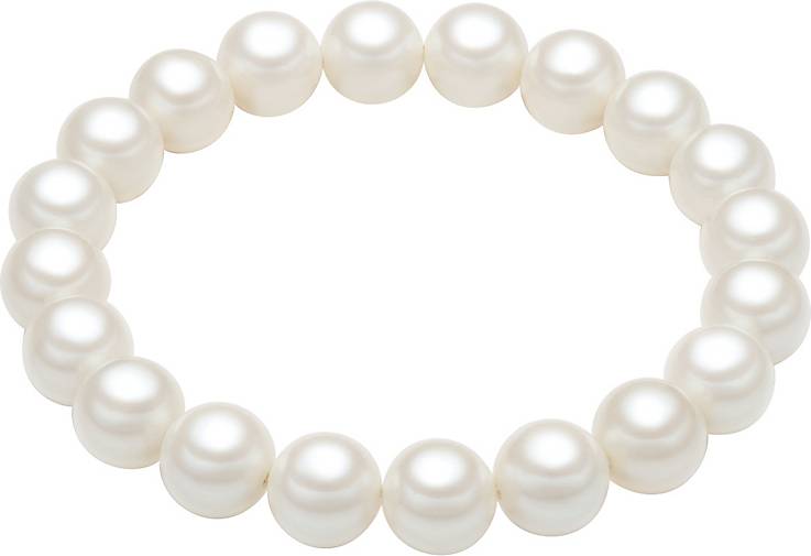 Lulu & Jane Armband Muschelkernperle weiß