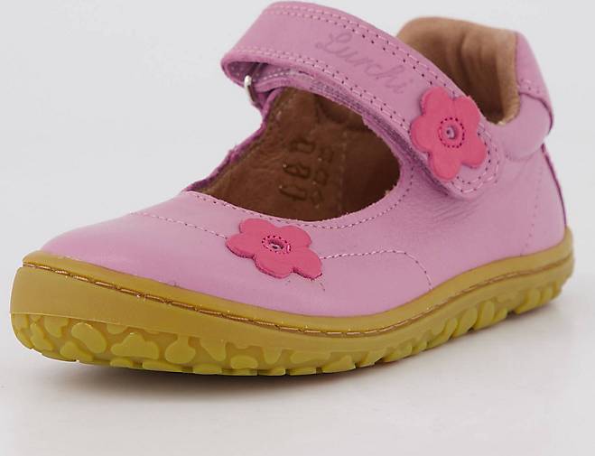 Lurchi Mädchen Baby Ballerinas NEUS BAREFOOT BARFUß-Ballerinas in rosa ...