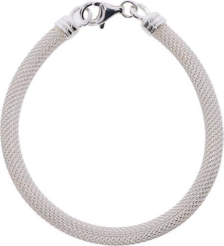 Luxxos Armband "Milanaise 5 x 5 mm aus 925 Sterling Silber" Luxxos Armband "Milanaise 5 x 5 mm aus 925 Sterling Silber"