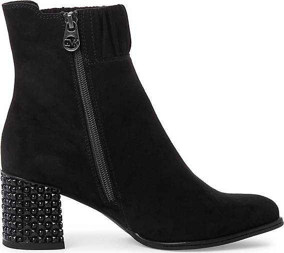 MARCO TOZZI Damen Chelsea Boots Mit Blockabsatz - Design Von Guido Maria Kretschmer, Mit Reißverschluss