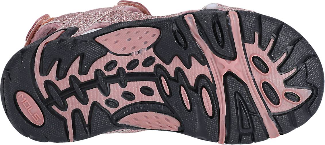 MOLS Sandale Buruke im coolen Glitzer-Design in pink bestellen - 18490601