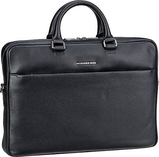 Mandarina Duck Aktentasche Mellow Urban Slim Briefcase MWC03 in schwarz