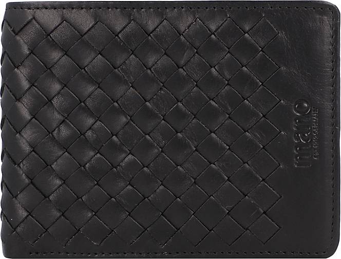 Mano Don bestellen Geldbörse in Luca - 13 schwarz Leder 99756701 cm