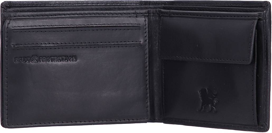 Mano Don Marco Geldbörse RFID Leder 10 cm in schwarz bestellen - 24867302