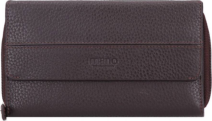 Mano Don Tommas Geldbörse Leder 17 5 cm