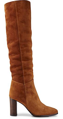 stiefel Fashion Damen Fashion stiefel Braun Damen hell hell Braun pRBqn