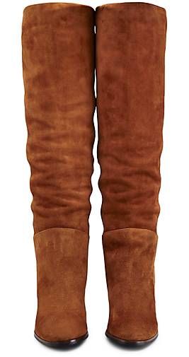 stiefel Fashion Damen Fashion stiefel Braun Damen hell hell Braun pRBqn