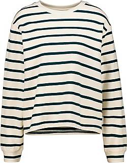 Fit Bio-Baumwolle bestellen 16989001 Langarmshirt aus weiß Damen Polo Marc O\' - in Oversized DENIM