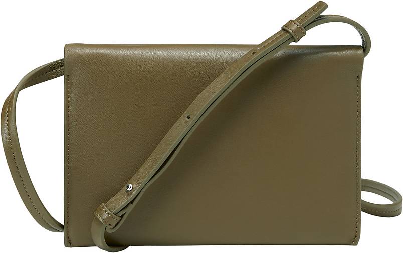 Marc O'Polo Crossbody Bag aus edlem Lammleder in mittelgrün bestellen