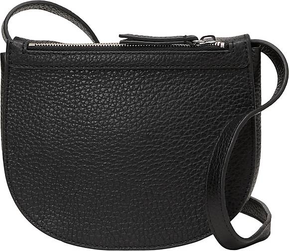 Marc O'Polo CrossbodyBag aus genarbtem Rindsleder in schwarz bestellen