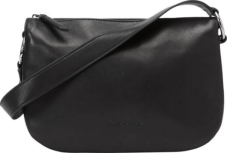 Marc O'Polo CrossbodyBag aus weichem Lammleder in schwarz bestellen