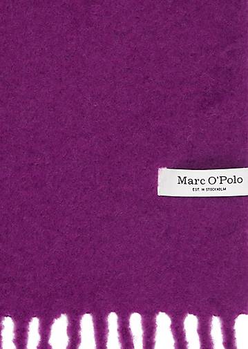 Marc O'Polo Fluffy-Fransenschal aus kuscheligem Schurwolle-Mix NH9717