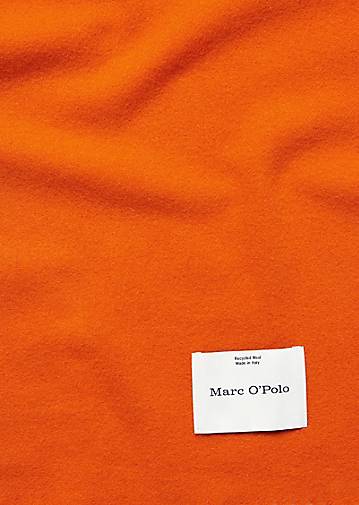 Inademen bescherming vreemd Marc O'Polo Schal aus recycelter Wolle in orange bestellen - 93206401