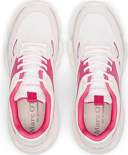 Gezond verzoek Lokken Marc O'Polo Sneaker aus hochwertigem Material-Mix in pink bestellen -  12637102
