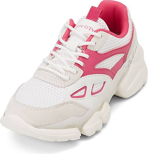 Gezond verzoek Lokken Marc O'Polo Sneaker aus hochwertigem Material-Mix in pink bestellen -  12637102