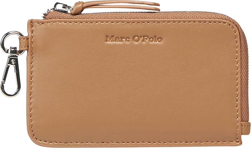 Marc O'Polo Zipper-Börse aus feinem softem Lamm-Leder