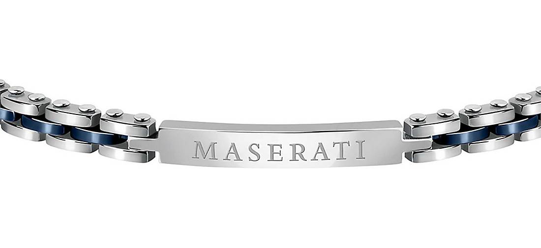 Maserati Herren-Armband Edelstahl