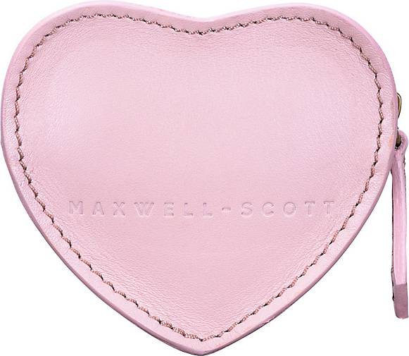Maxwell-Scott Mirabella Nappa - Herzförmige Nappa Leder Geldbörse Maxwell-Scott Mirabella Nappa - Herzförmige Nappa Leder Geldbörse