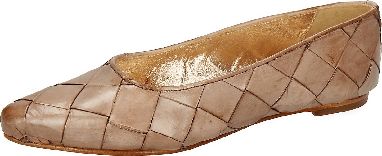 Ballerines Melvin & Hamilton Alexa 49 - Cuir Veau Tressé - Pointure 39 - Fait Main