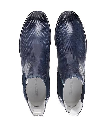 Chelsea Boots Jenny 2 Eleganten Look Melvin & Hamilton Damen Dark Blue Dunkelblau