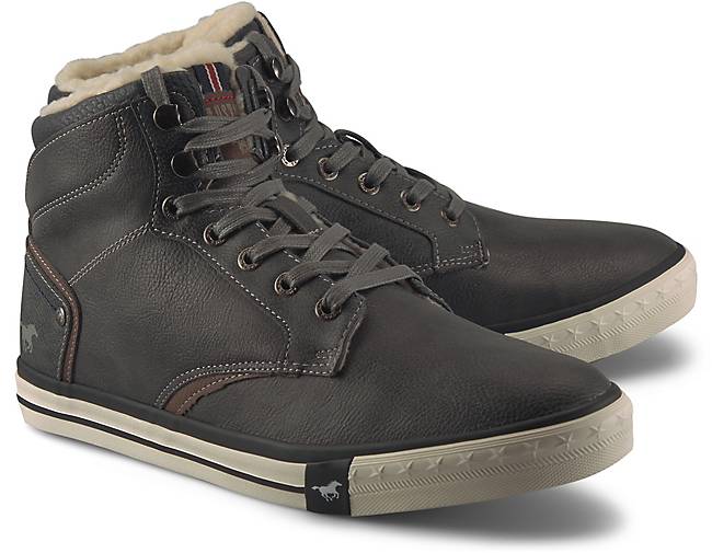 MUSTANG Marken Herren Slip On Sneaker, grau in Größe 40 MUSTANG Marken Herren Slip On Sneaker, grau in Größe 40