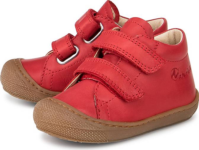 naturino lauflernschuhe rot