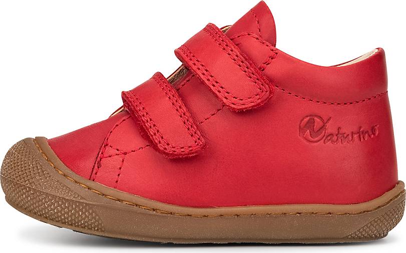 naturino lauflernschuhe rot