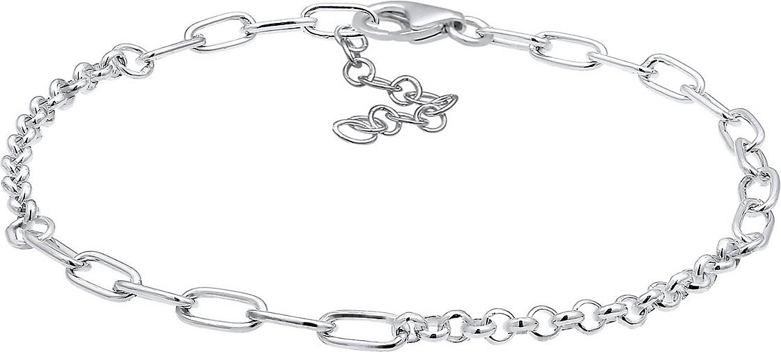 Nenalina Armband Charmträger Bettelarmband Trend Basic 925 Silber