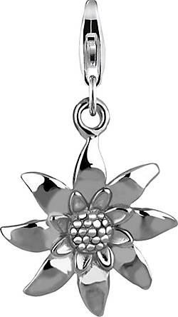 Nenalina Charm Anhänger Edelweiss Blume Wiesn 925 Sterling Silber Nenalina Charm Anhänger Edelweiss Blume Wiesn 925 Sterling Silber