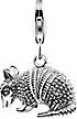 Nenalina Charm Anhänger Gürteltier 925 Sterling Silber