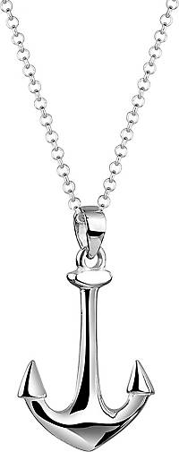 Nenalina Halskette Anker Anhänger Symbol Maritim Meer 925 Silber