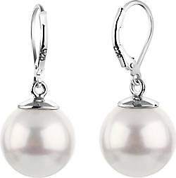 Nenalina Ohrringe Basic Muschelkernperle Klassisch 925 Silber Nenalina Ohrringe Basic Muschelkernperle Klassisch 925 Silber